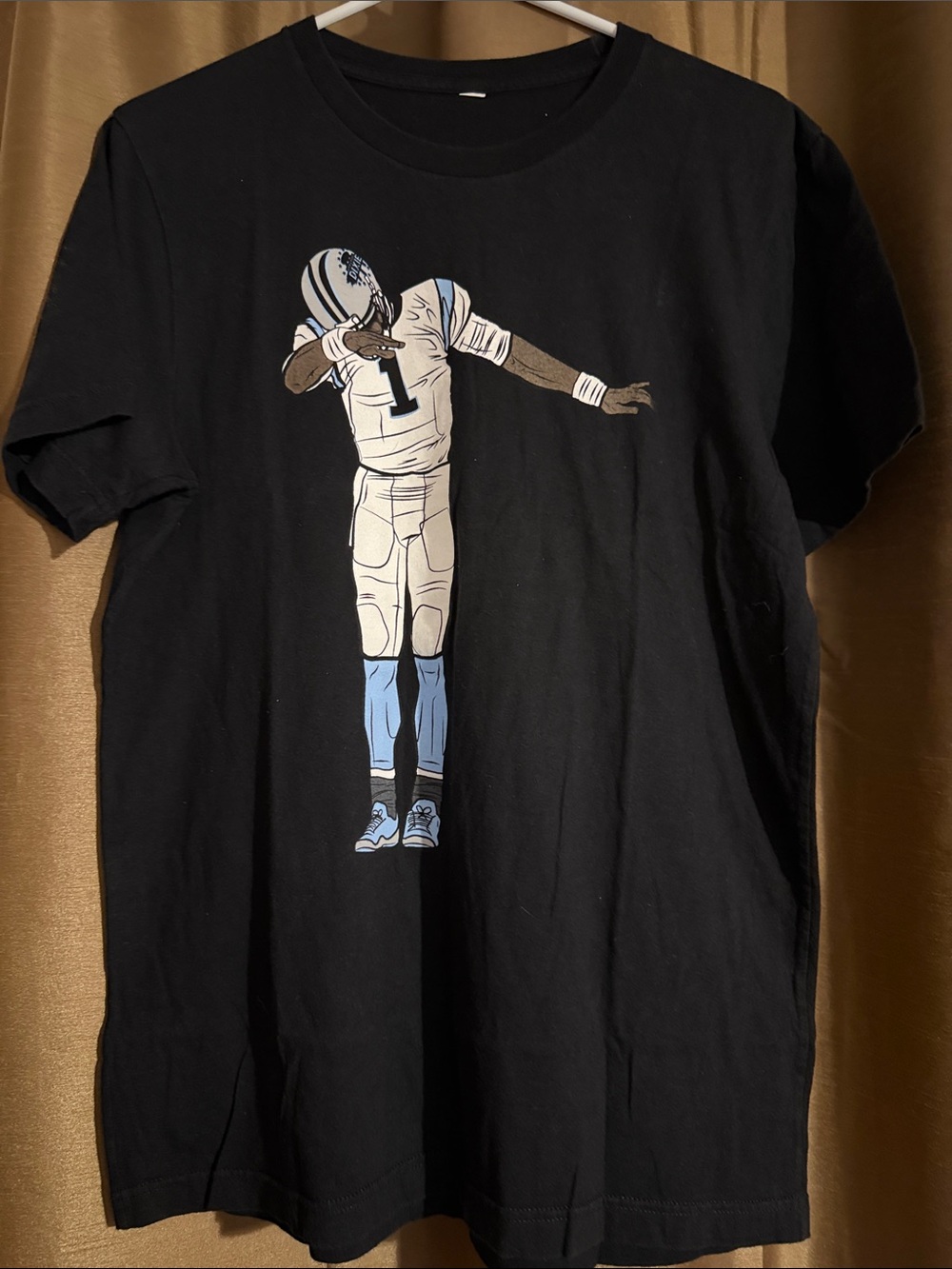 Barstool sports Carolina Panthers Cam Newton dab T-shirt